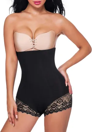 NEW Irisnaya Waist Trainer for Women Butt Lifter Shapewear Tummy Control Panty High Waist Body Shaper Shorts Slimming Girdle Black, Sz L