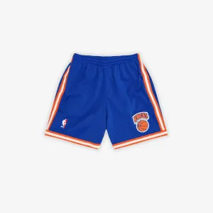 New York Knicks 91-92 HWC Youth Swingman Shorts - Blue