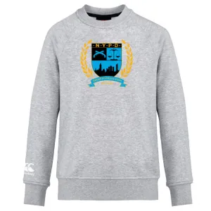 New York Police Dept. Rugby Club Crew Sweatshirt by Canterbury