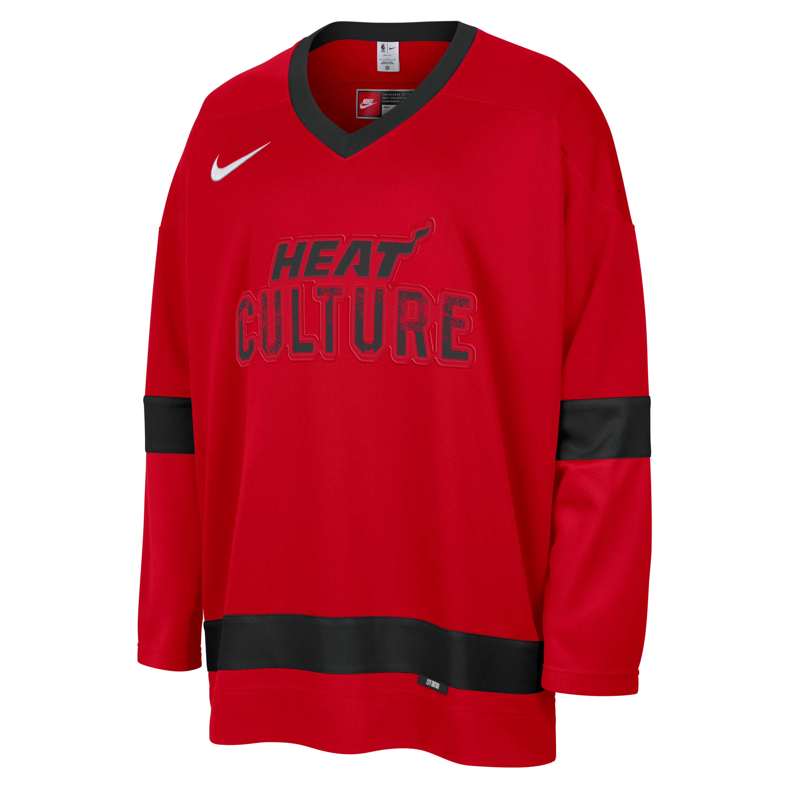 Nike HEAT Culture: Blood Red Hockey Jersey