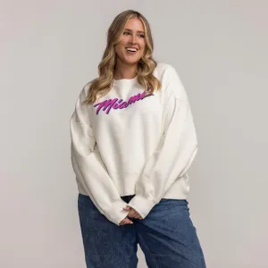 Nike Miami HEAT Original Vice Women's Crewneck