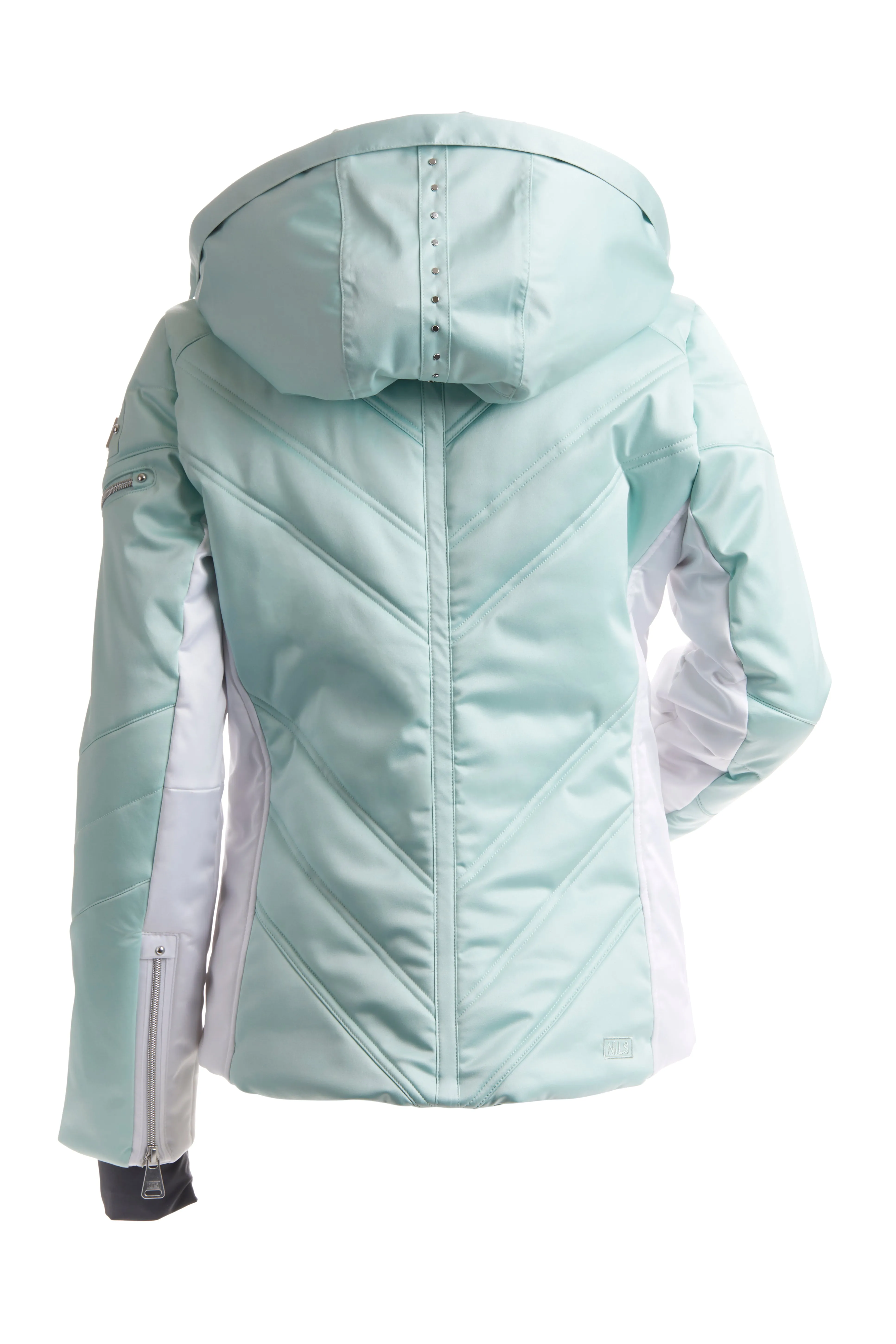 Nils St Anton Jacket Womens 2025 Mint / White