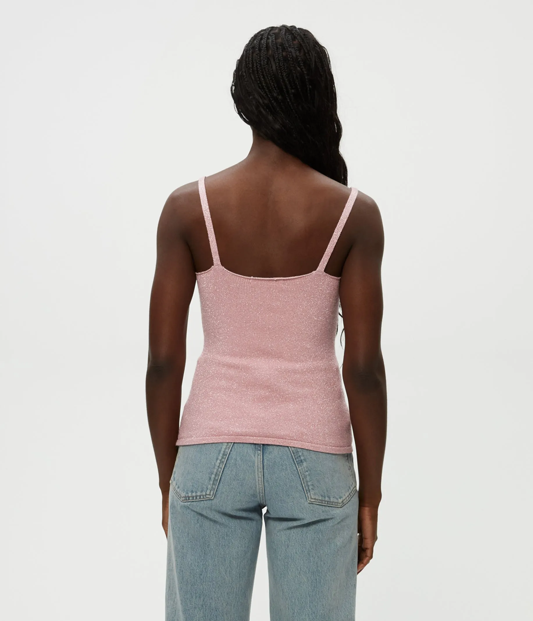 Nomi Metallic Sweater Camisole