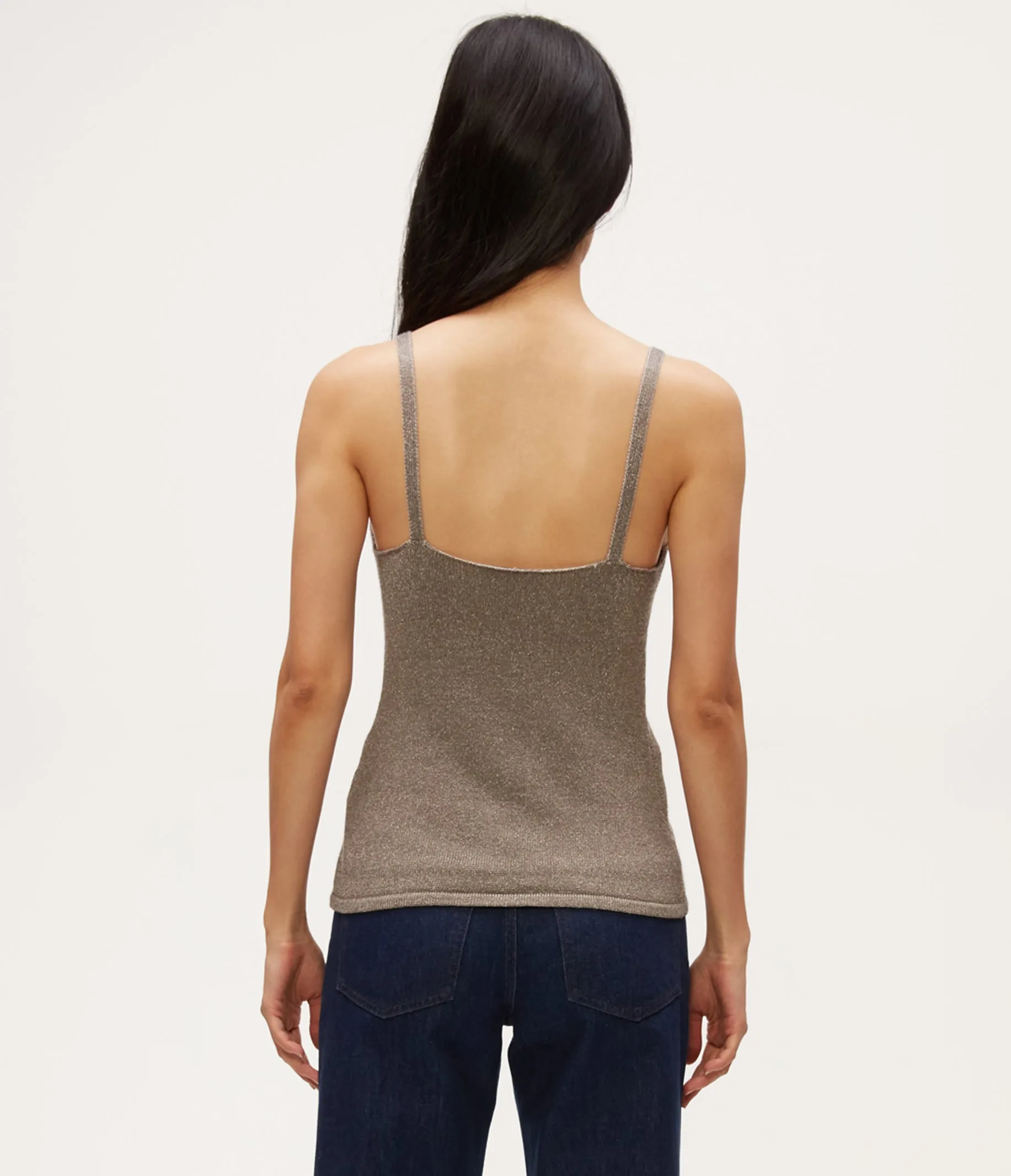 Nomi Metallic Sweater Camisole