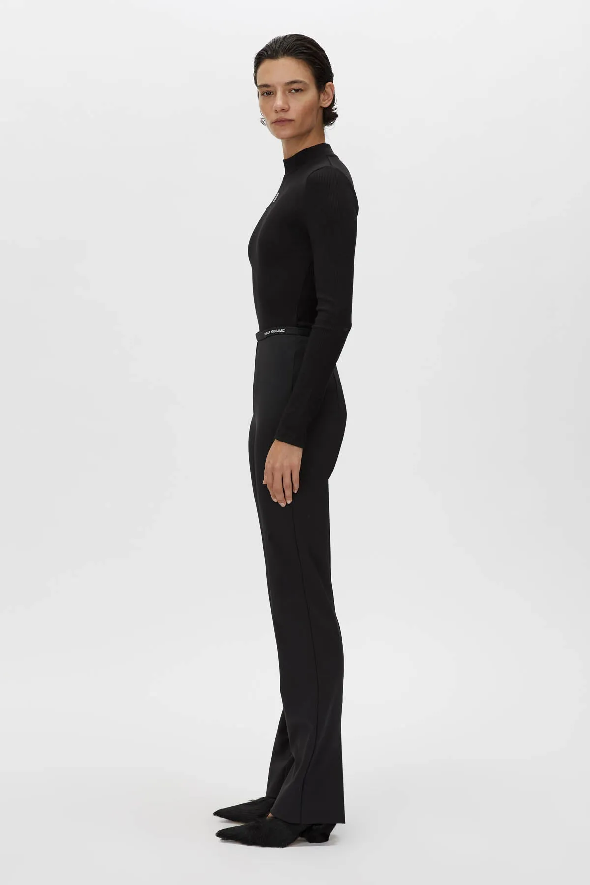 Nora Rib Long Sleeve Top