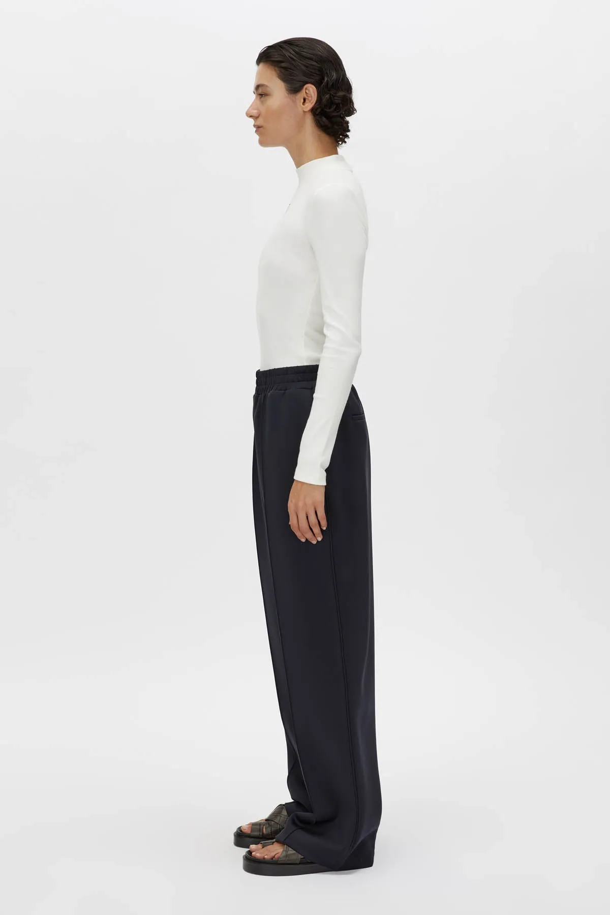 Nora Rib Long Sleeve Top