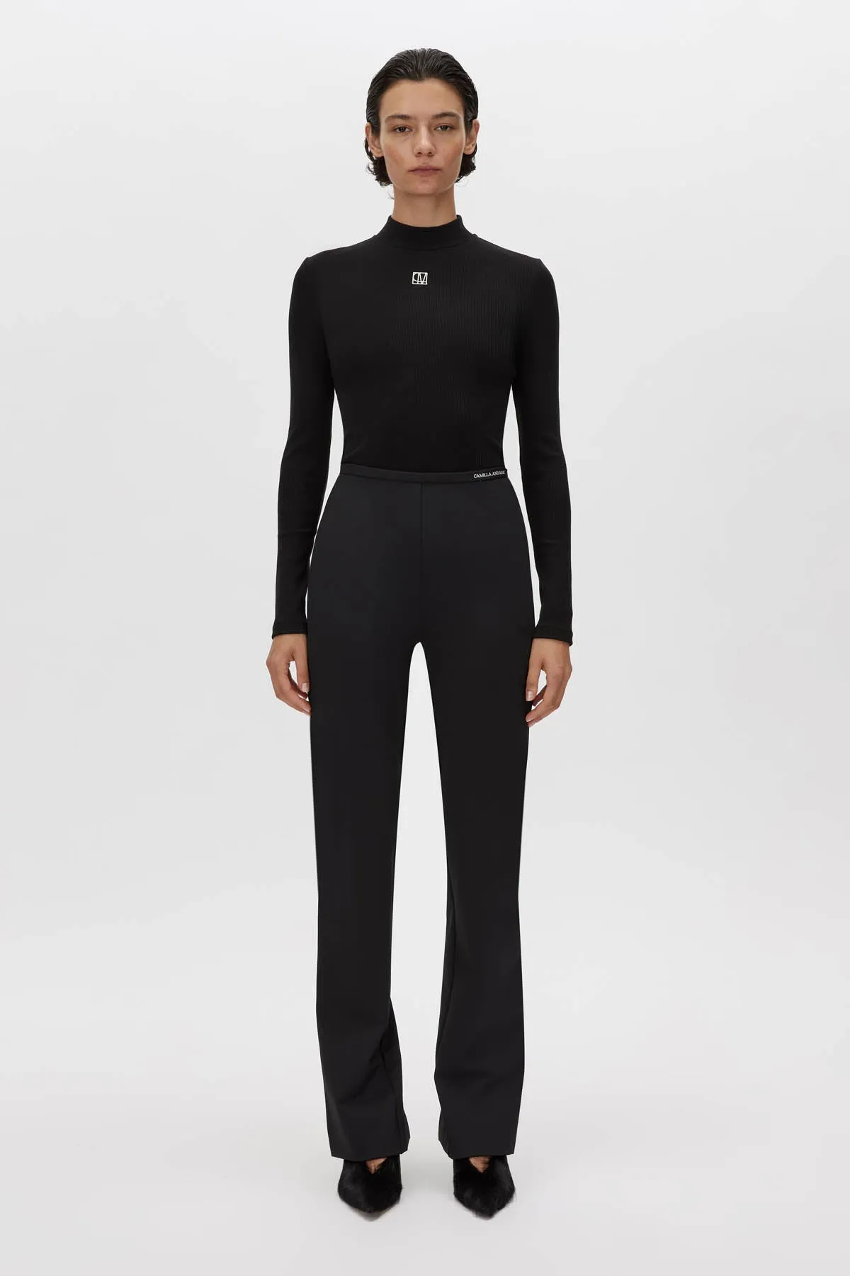 Nora Rib Long Sleeve Top
