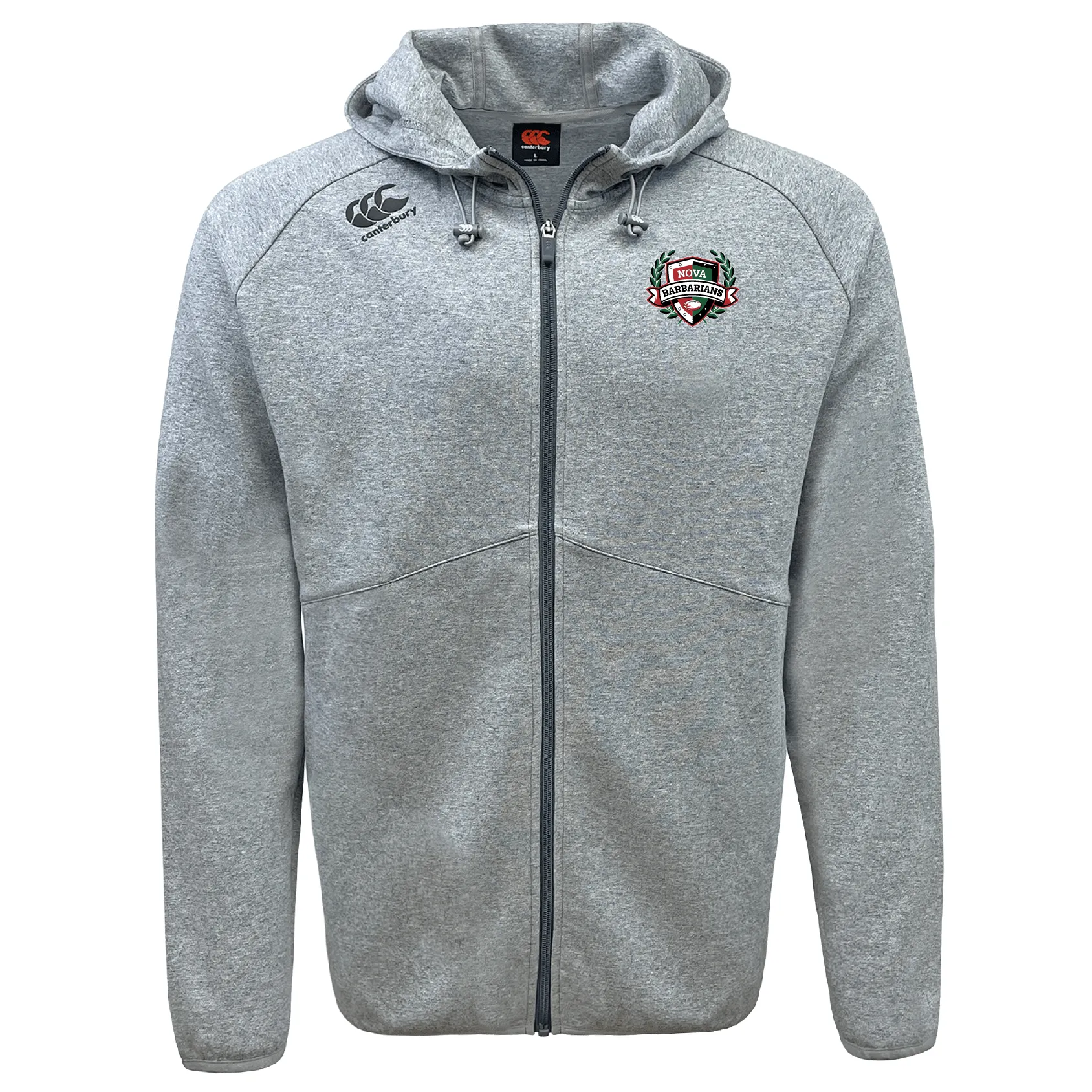 NOVA Barbarians Tempo Vapodri Full-Zip Hoodie by Canterbury