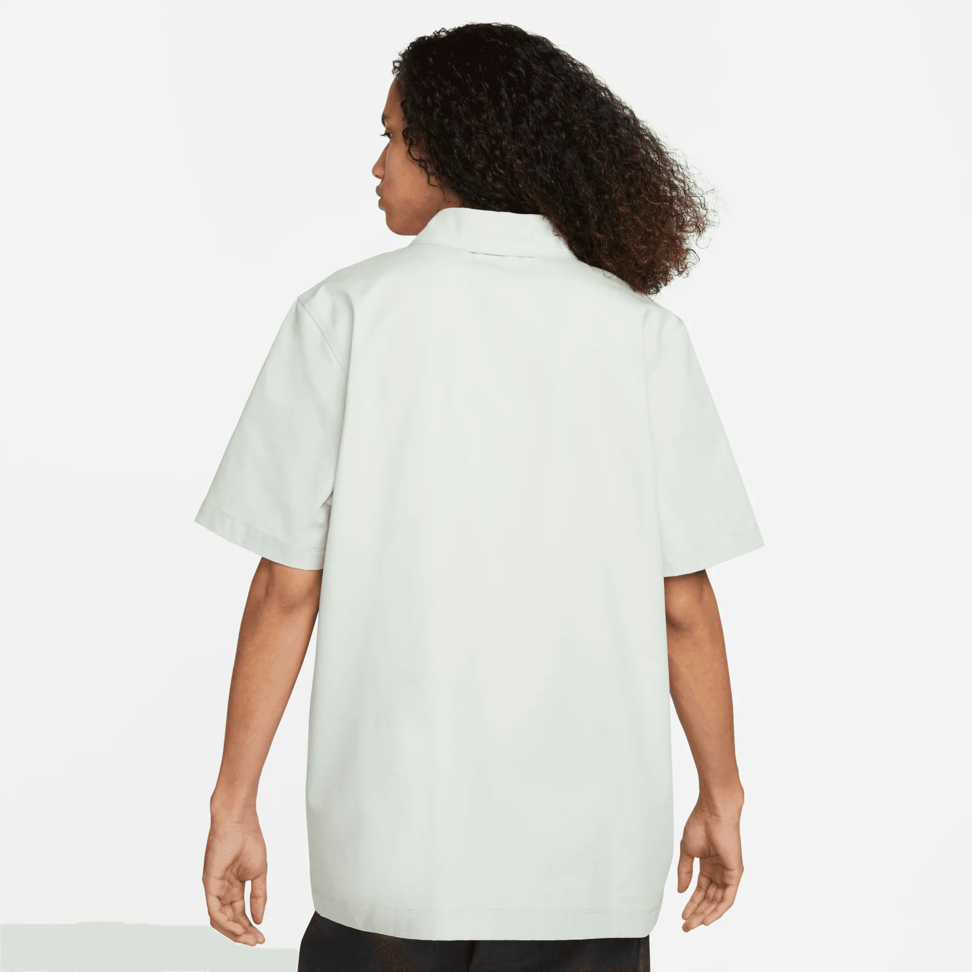 NSW Zip Overshirt DM5283-017 Seafoam