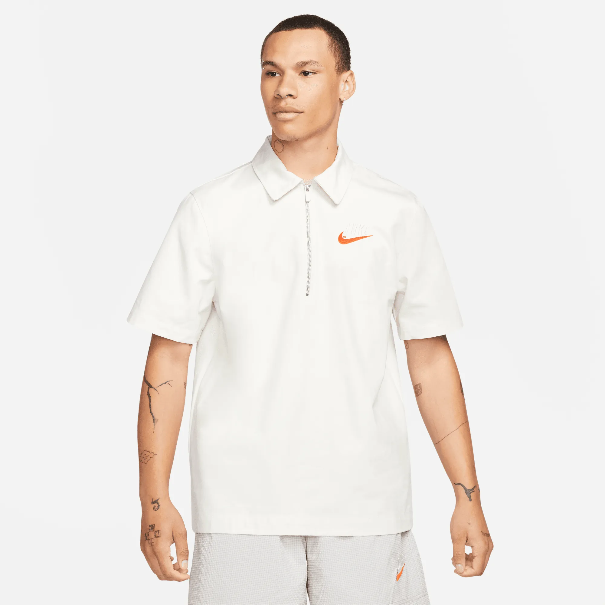 NSW Zip Overshirt DM5283-030 Phantom