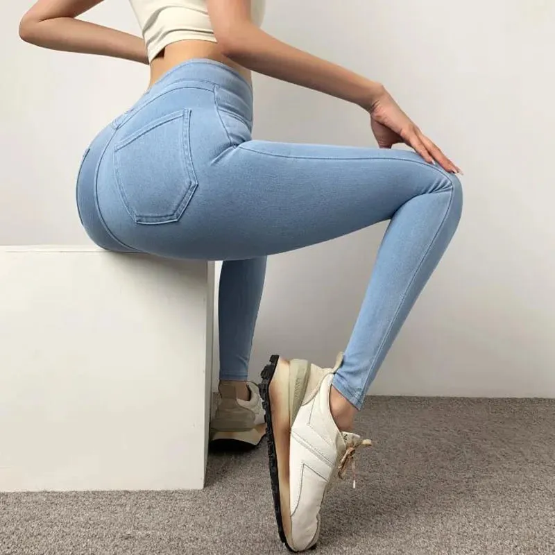Nude Feeling Yoga Pants - Sexy Fitness Leggings for Women