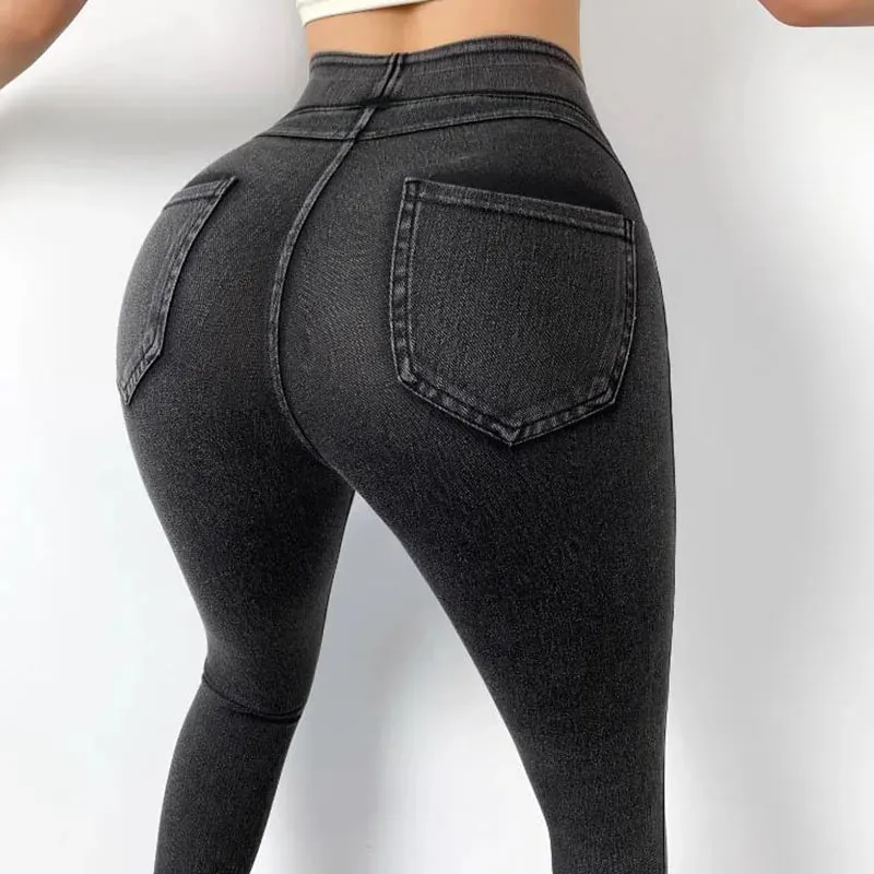 Nude Feeling Yoga Pants - Sexy Fitness Leggings for Women