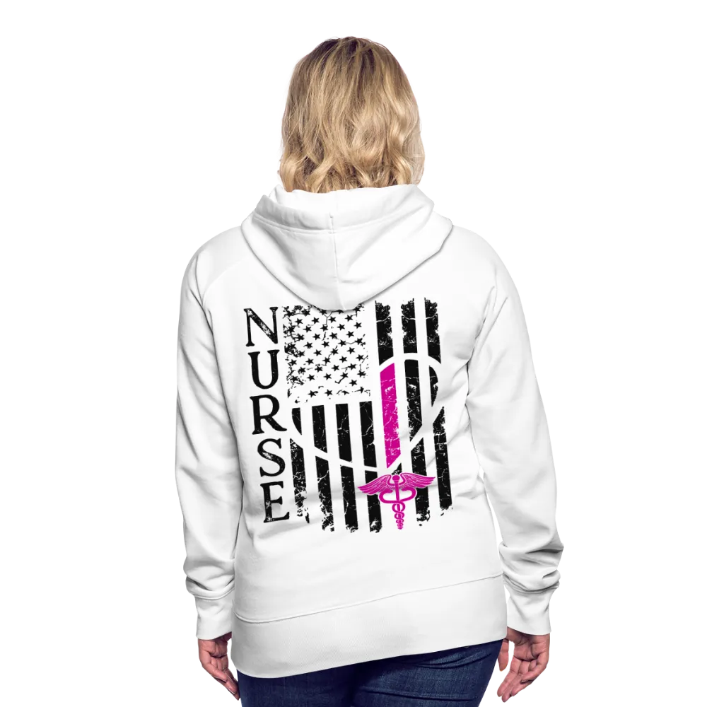 Nurse Flag Women’s Premium Hoodie (CK1806) Updated 