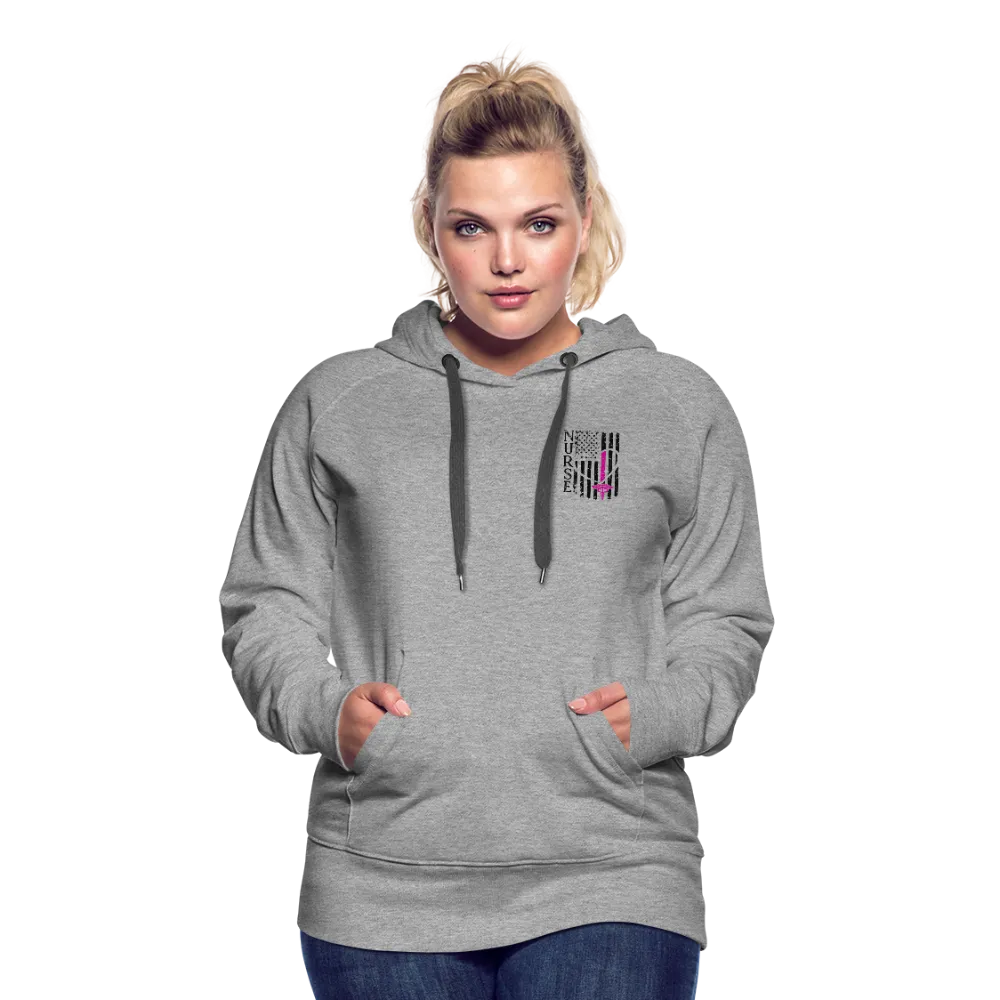 Nurse Flag Women’s Premium Hoodie (CK1806) Updated 