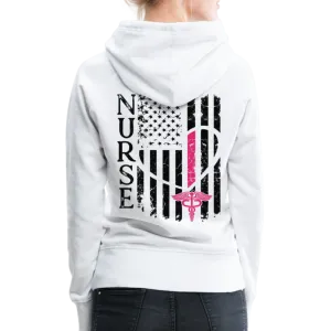 Nurse Flag Women’s Premium Hoodie (CK1806)