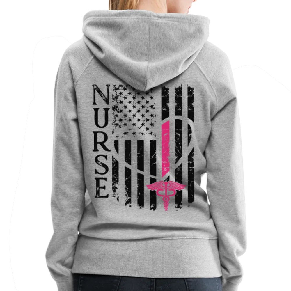 Nurse Flag Women’s Premium Hoodie (CK1806)