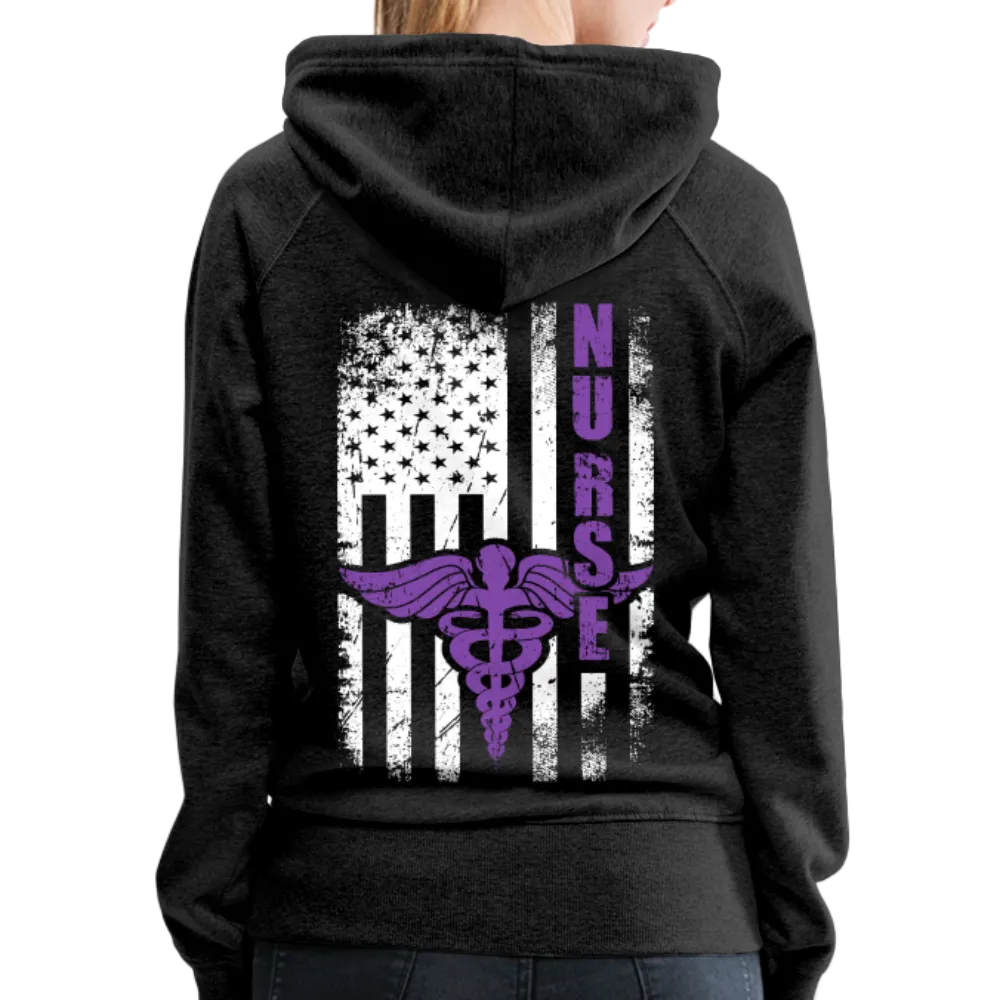 Nurse Flag Women’s Premium Hoodie (CK1810)
