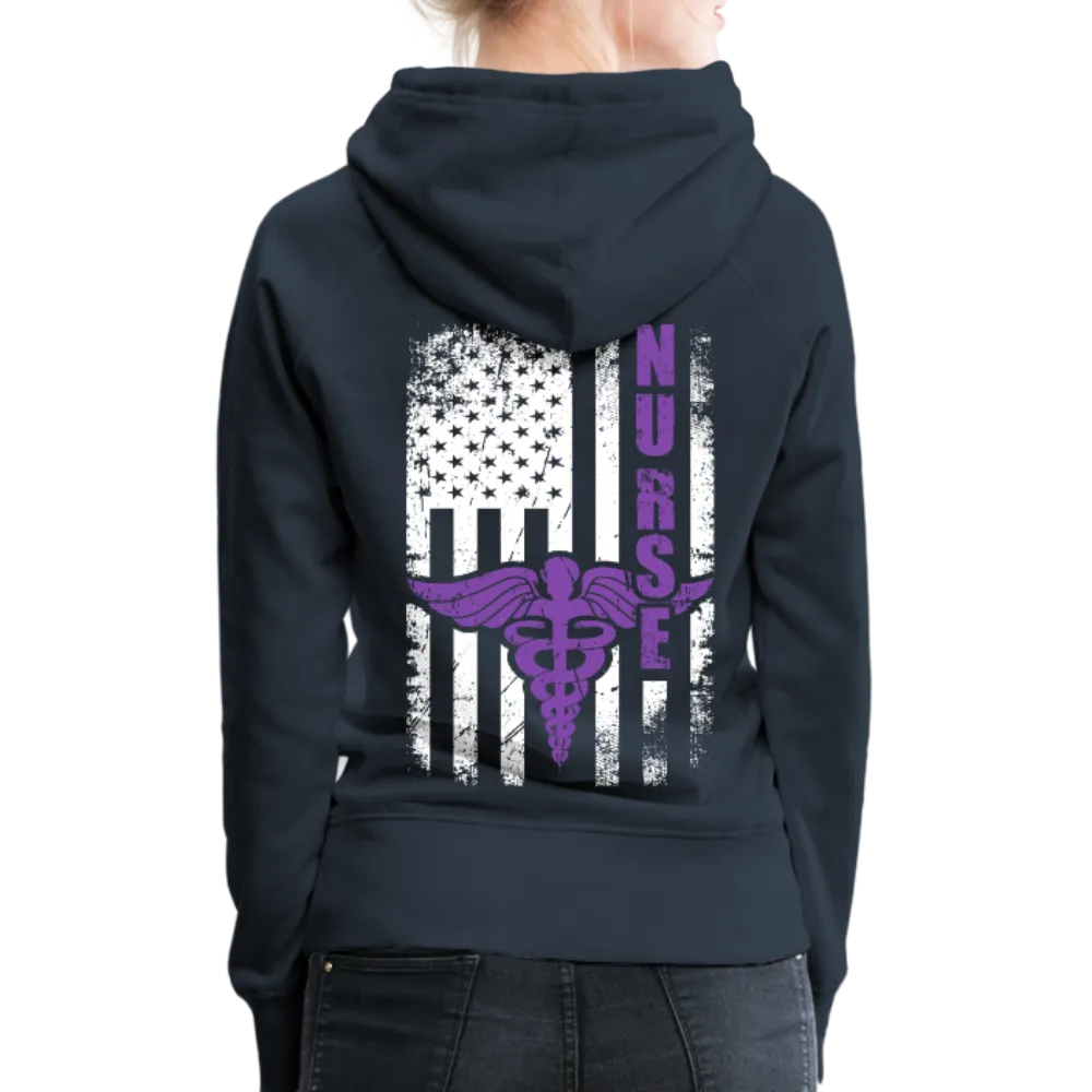 Nurse Flag Women’s Premium Hoodie (CK1810)