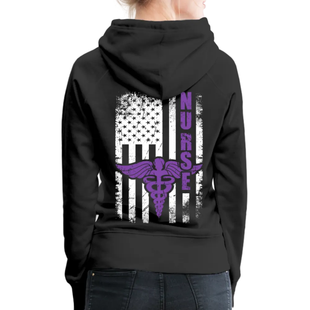 Nurse Flag Women’s Premium Hoodie (CK1810)