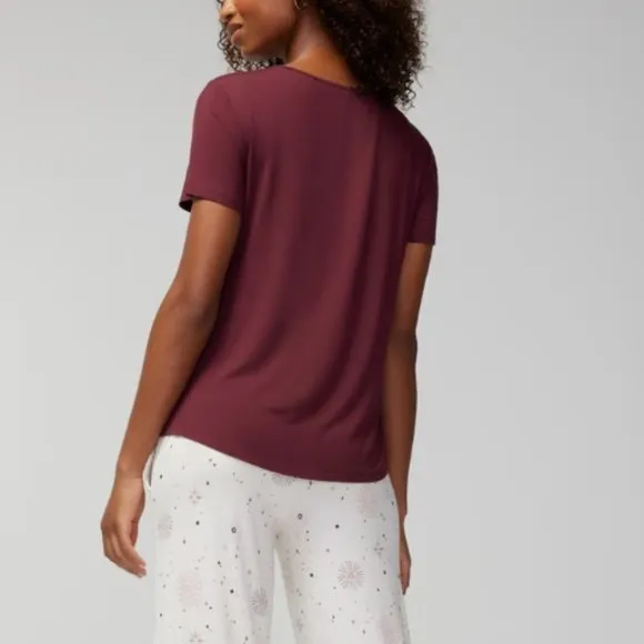 NWT Soma COOL NIGHTS Short Sleeve Pj Set