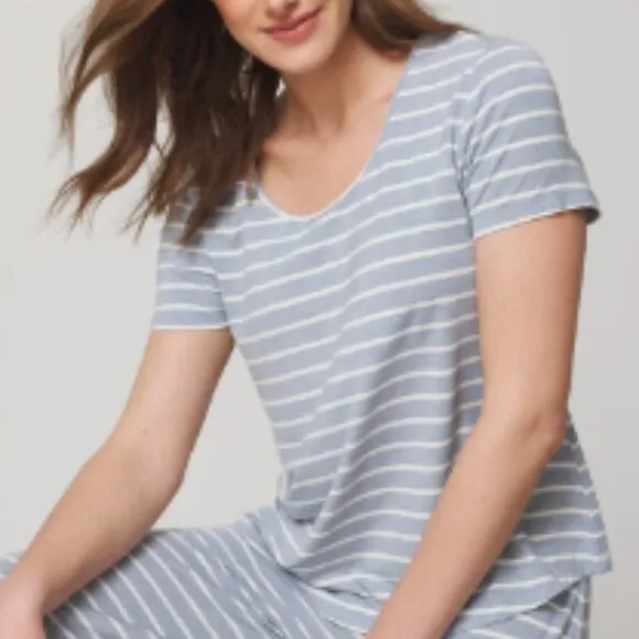 NWT Soma COOL NIGHTS Short Sleeve Pj Set
