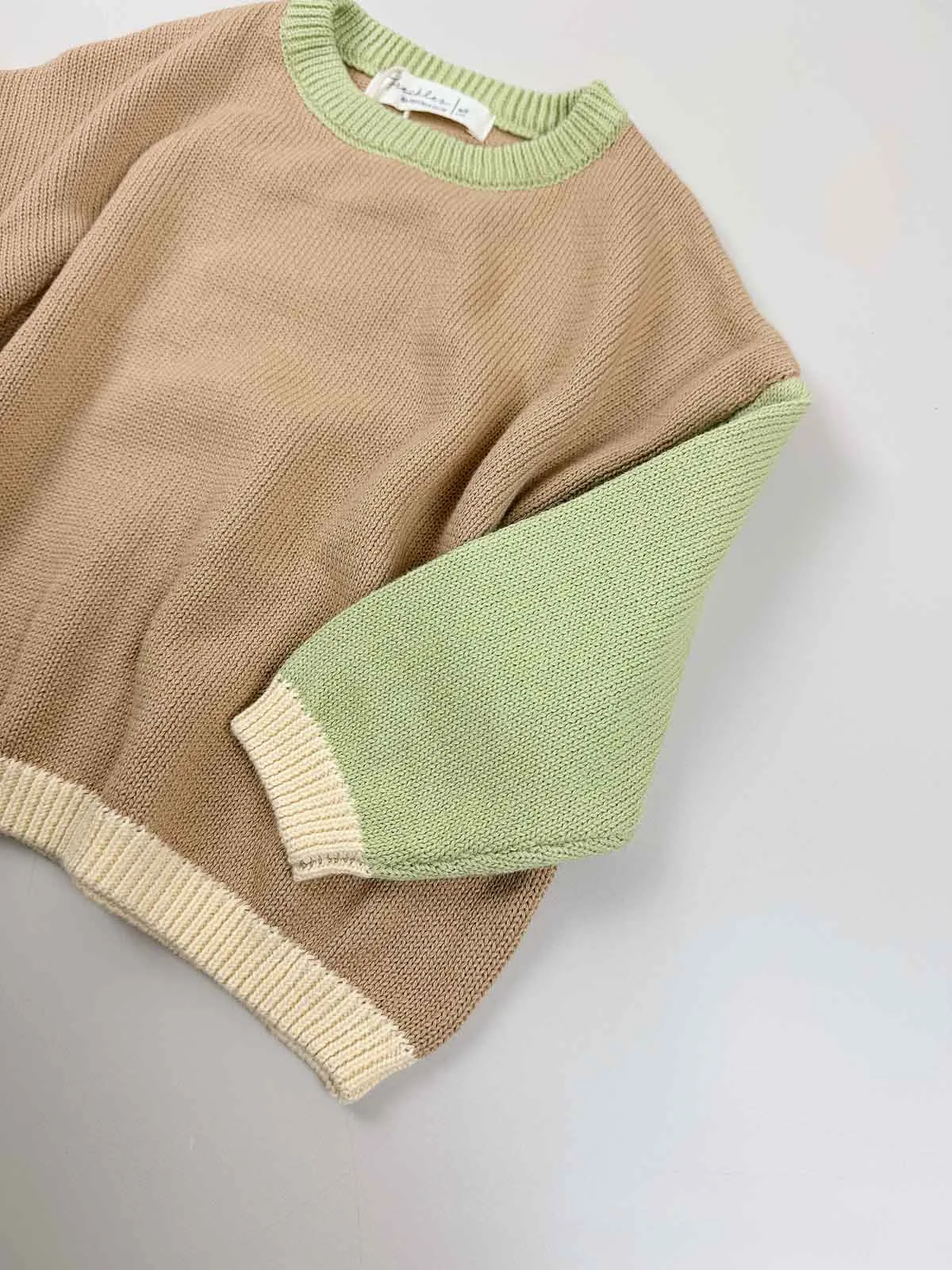 Oakley Unisex Cotton Sweater | Forest Colourblock