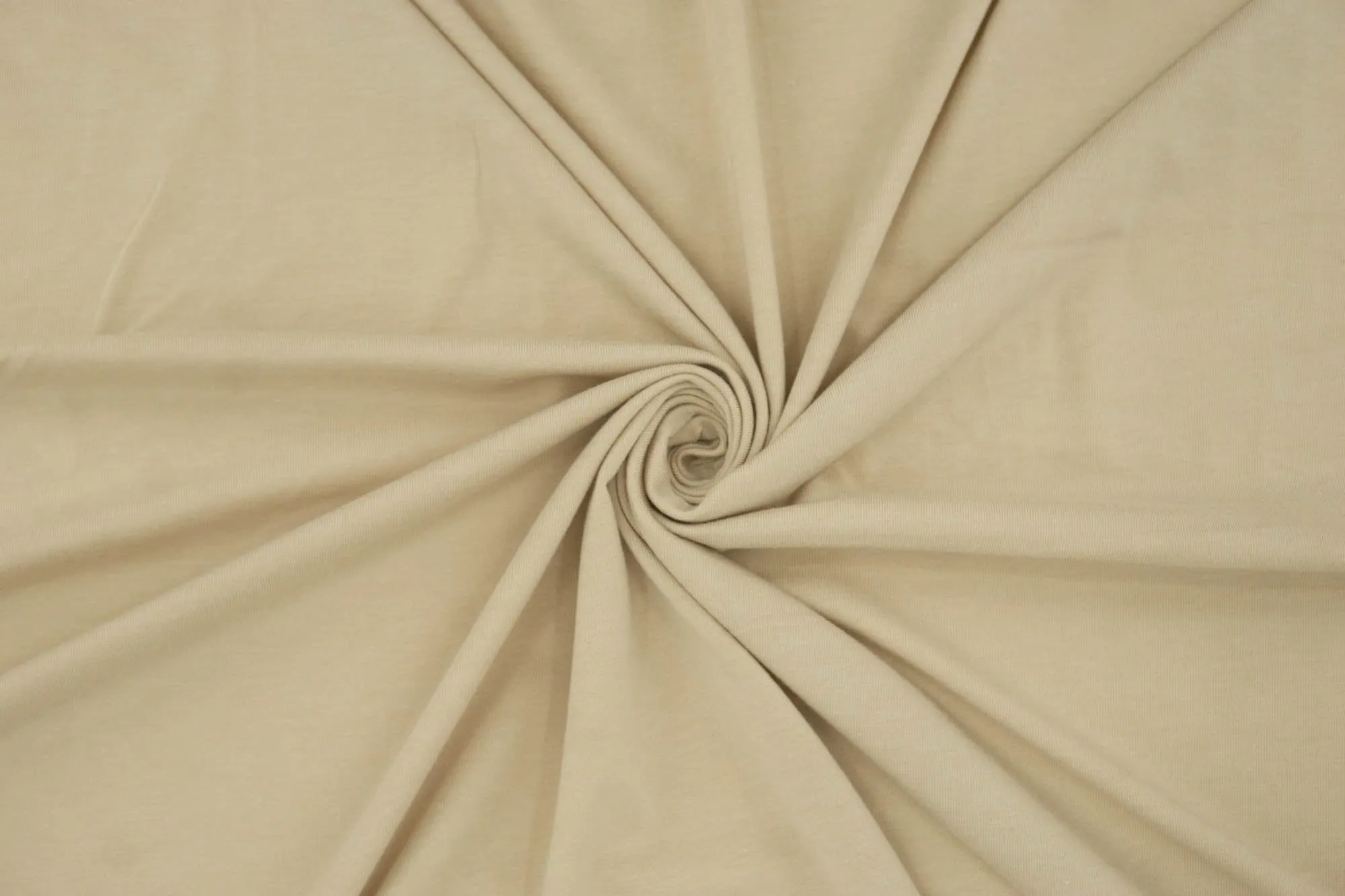 Oat- Tencel Organic Cotton 2X2 Rib - 1/2 metre