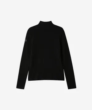 OBER Golf Heating Half Neck T-Shirt - Black