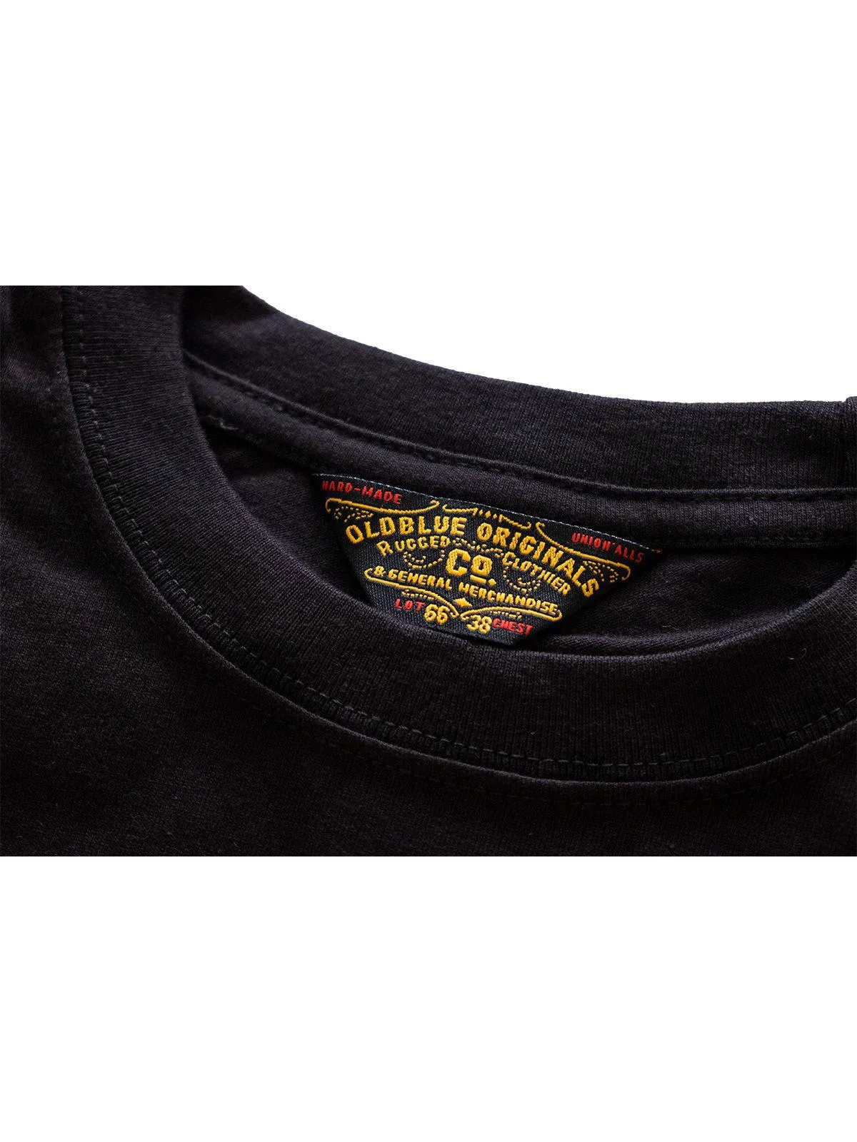 Oldblue Co. x MORE by Morello Tee The Arcade Riders Black