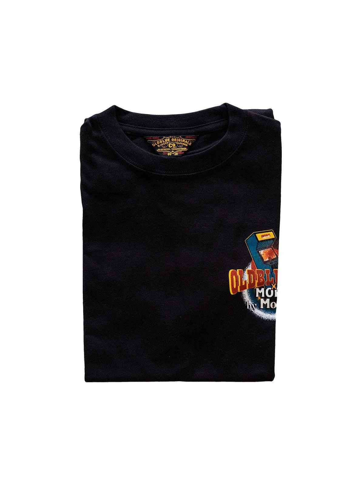 Oldblue Co. x MORE by Morello Tee The Arcade Riders Black
