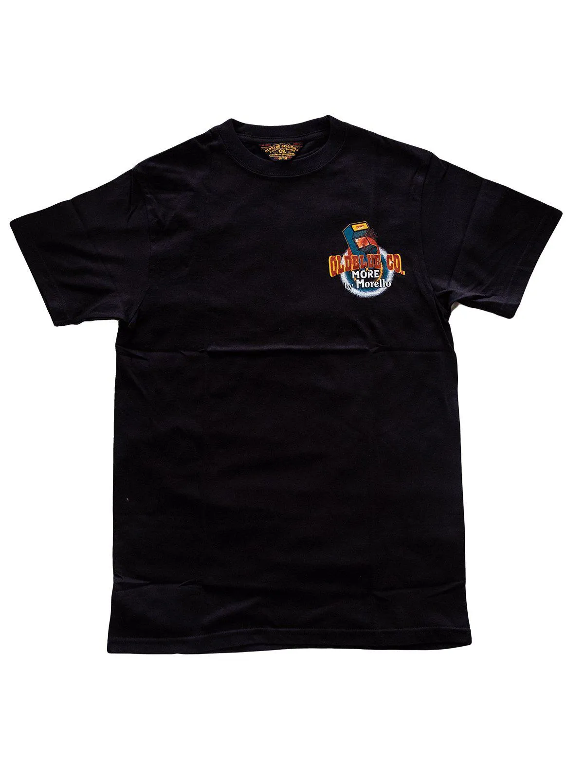 Oldblue Co. x MORE by Morello Tee The Arcade Riders Black