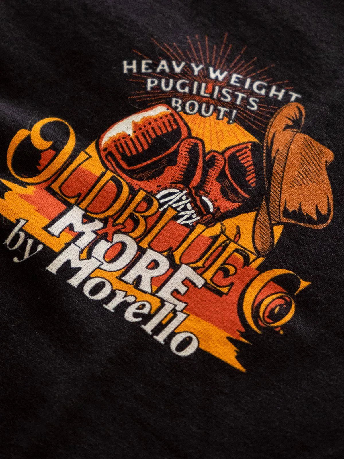 Oldblue Co. x MORE by Morello Tee The Barnburner Black