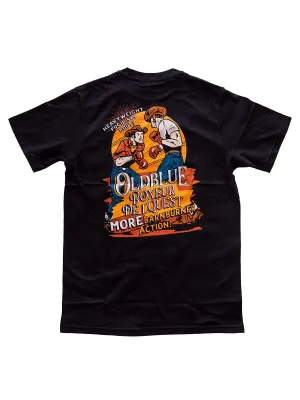 Oldblue Co. x MORE by Morello Tee The Barnburner Black