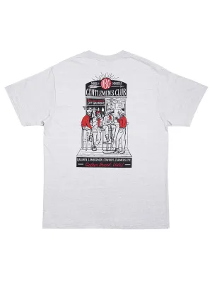 Oldblue Co. x MORE by Morello Tee The Gentlemen's Club Ash Grey
