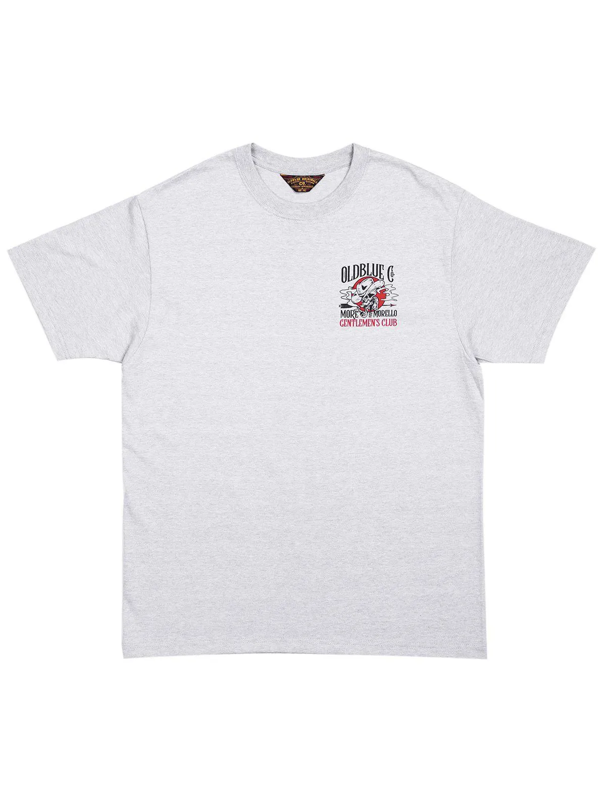 Oldblue Co. x MORE by Morello Tee The Gentlemen's Club Ash Grey