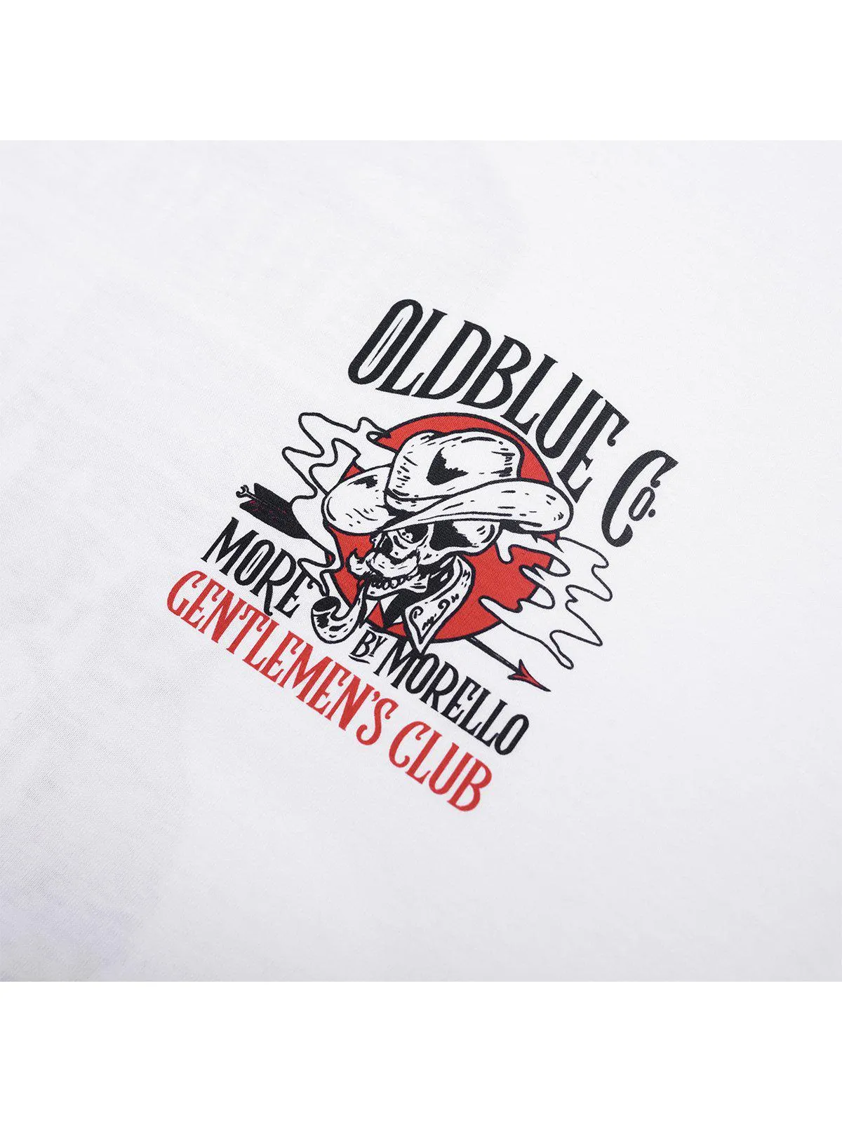 Oldblue Co. x MORE by Morello Tee The Gentlemen's Club White