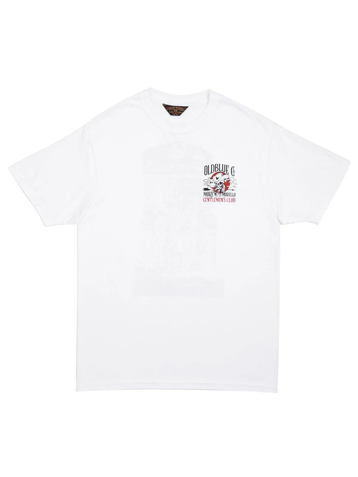 Oldblue Co. x MORE by Morello Tee The Gentlemen's Club White