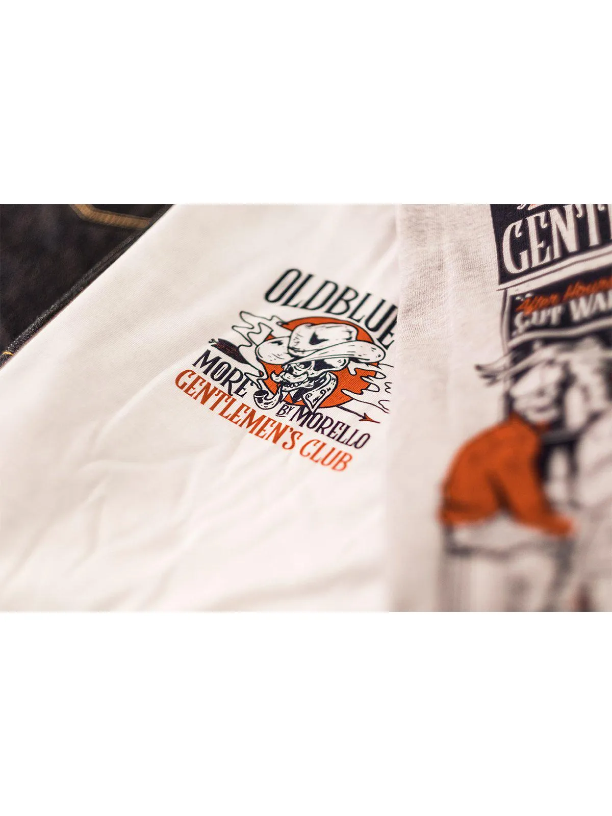 Oldblue Co. x MORE by Morello Tee The Gentlemen's Club White