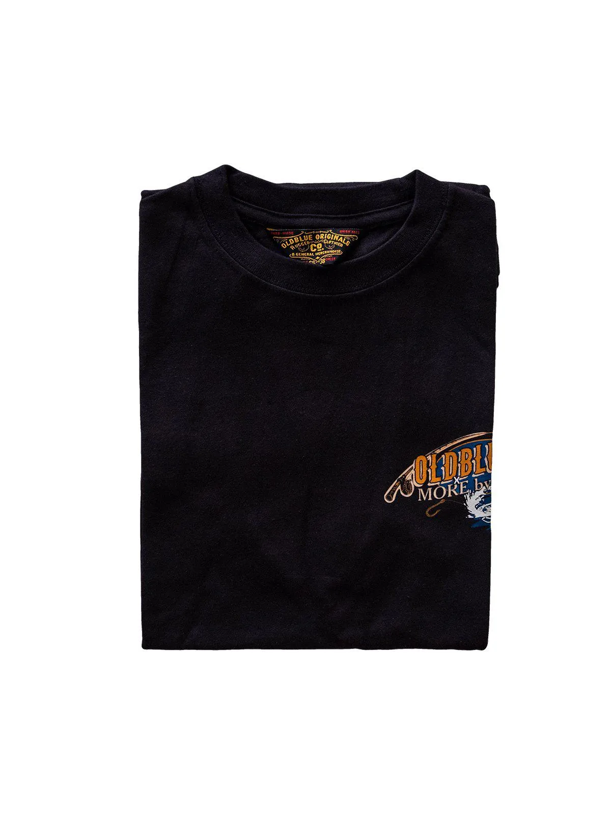 Oldblue Co. x MORE by Morello Tee The Outdoor Journeys Black