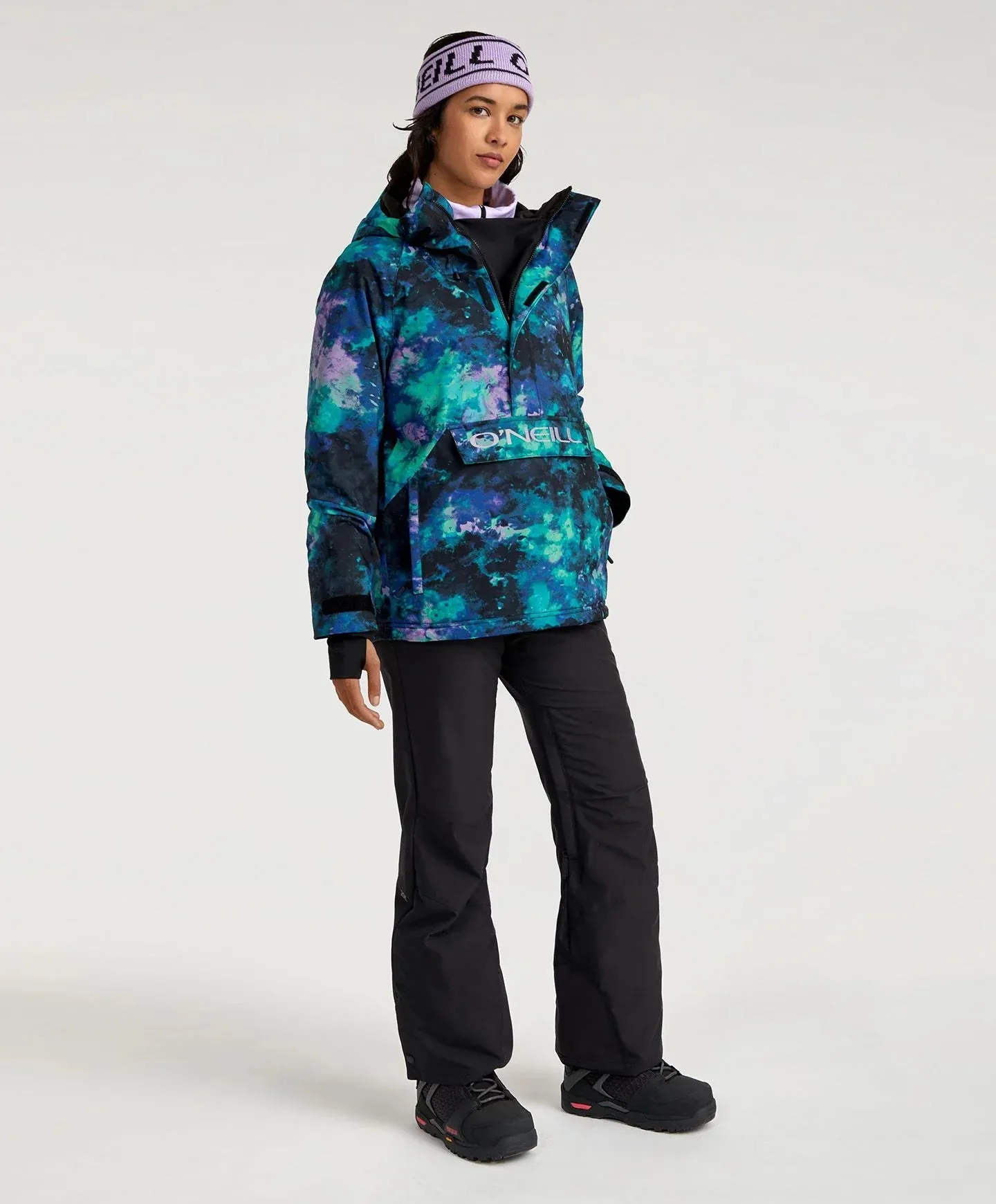 ONeill Originals Anorak Jacket Womens Blue Outer Space