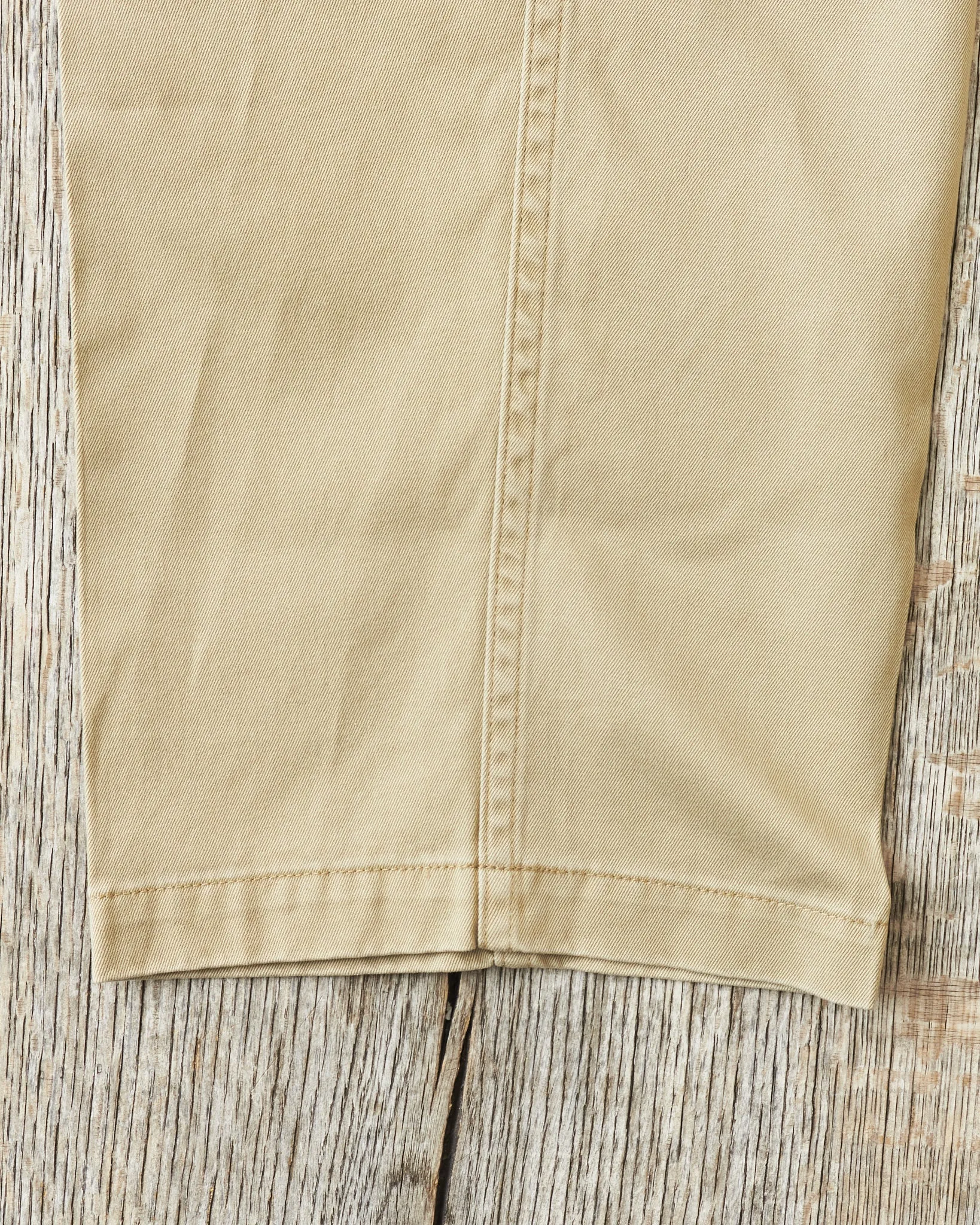 OrSlow 5021 Two Tuck Wide Trousers Khaki