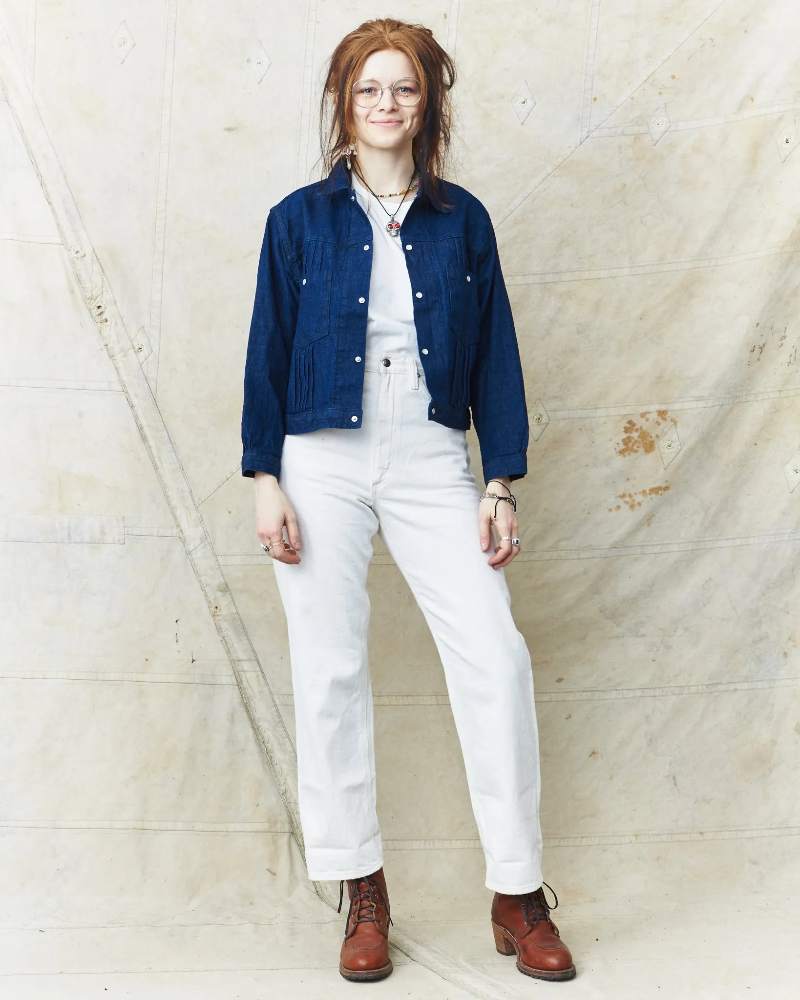 OrSlow 50's 6052 Womens Denim Blouson One Wash