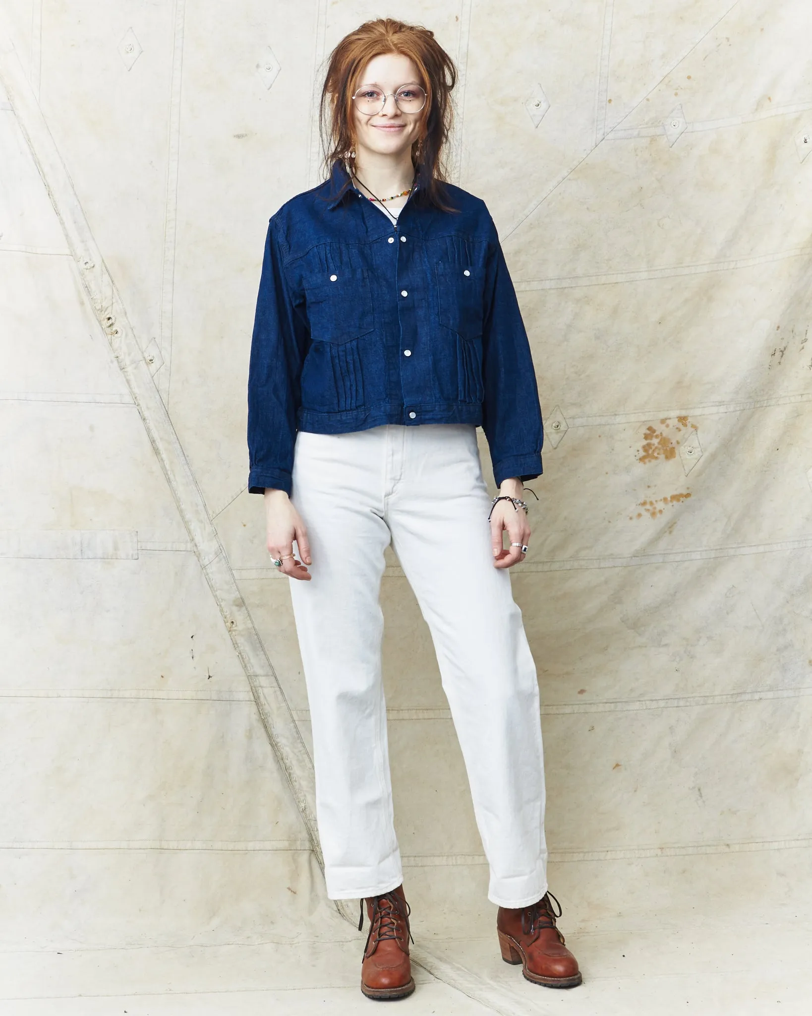 OrSlow 50's 6052 Womens Denim Blouson One Wash