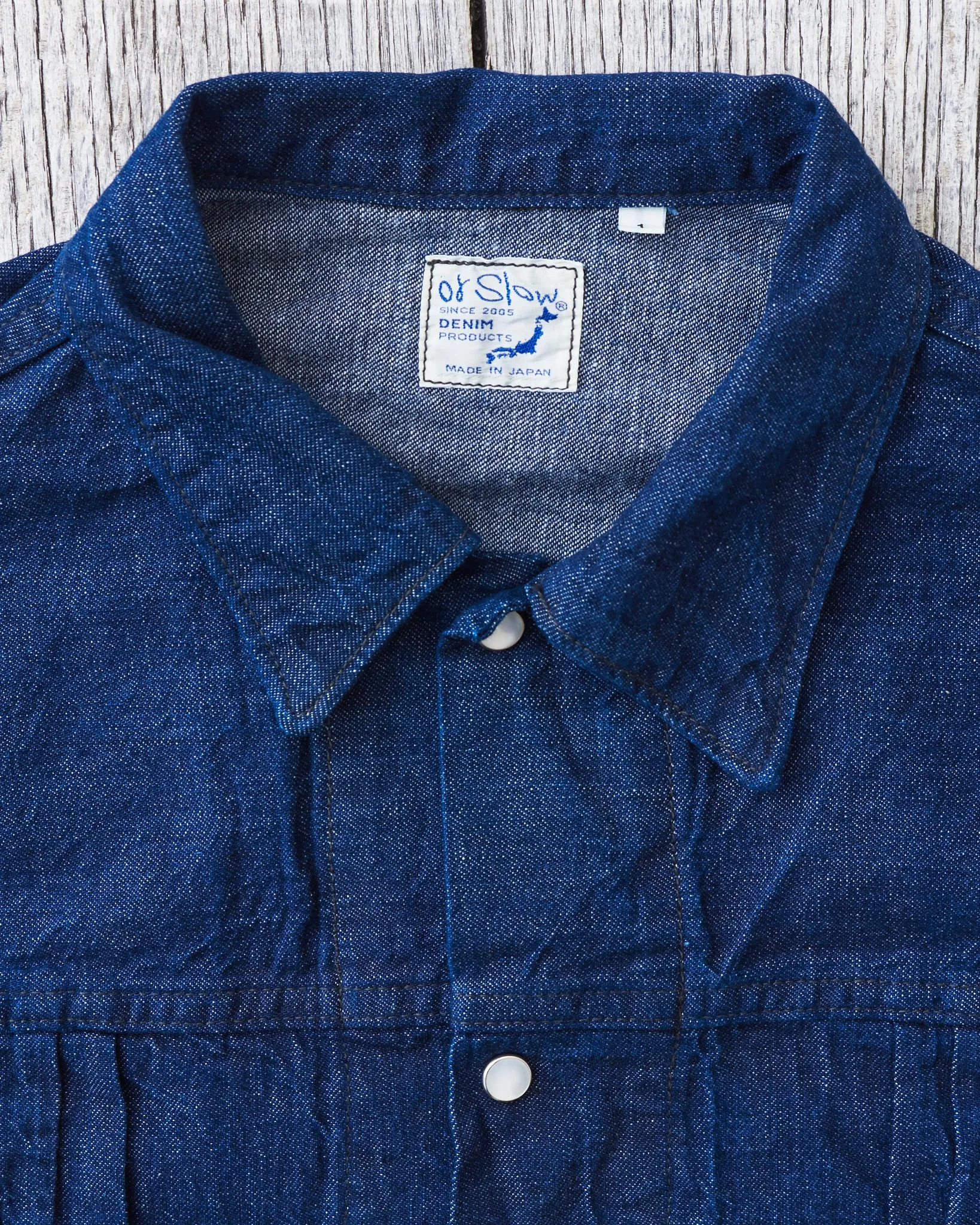 OrSlow 50's 6052 Womens Denim Blouson One Wash