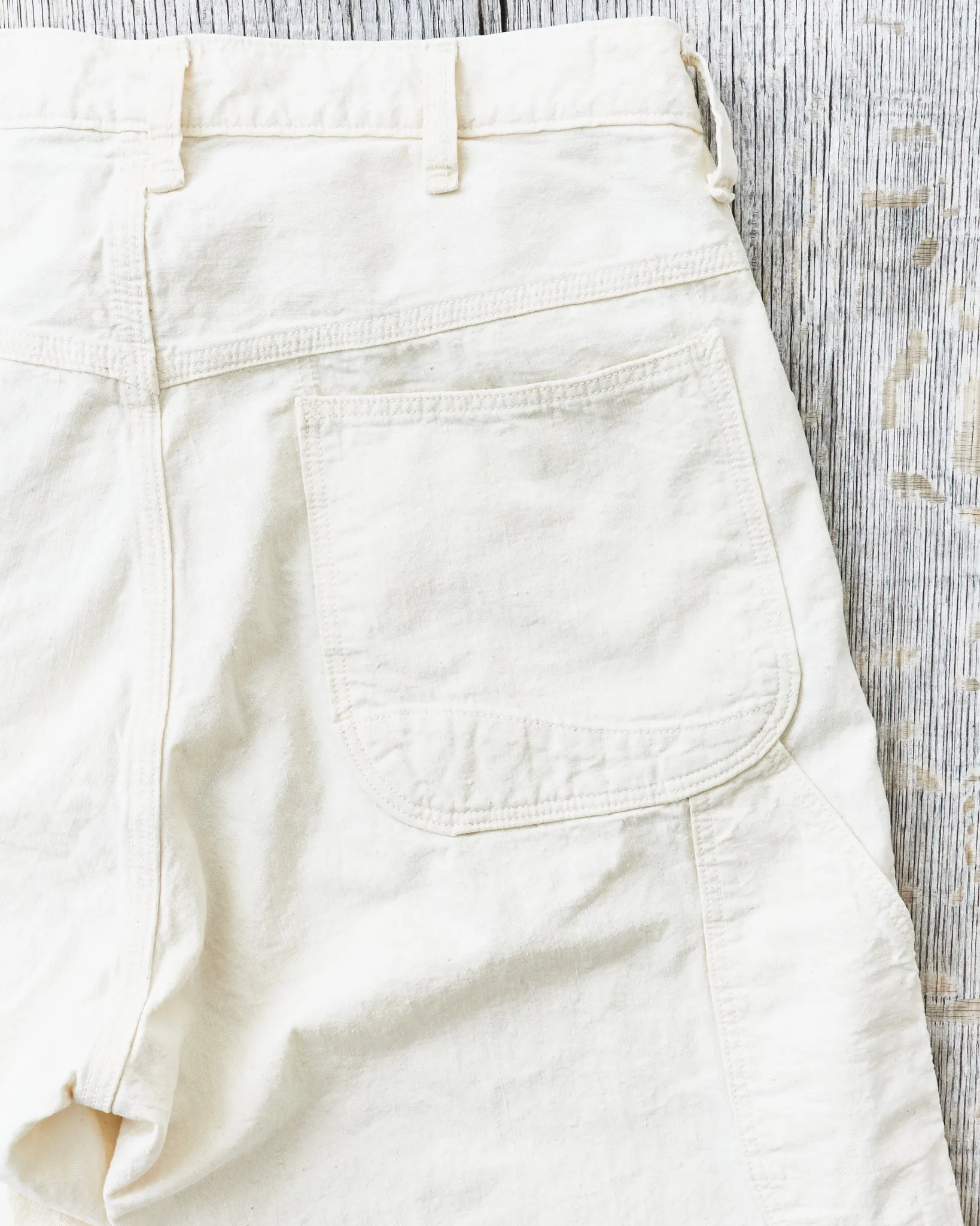 OrSlow Painter Pants Kinari Denim Ecru