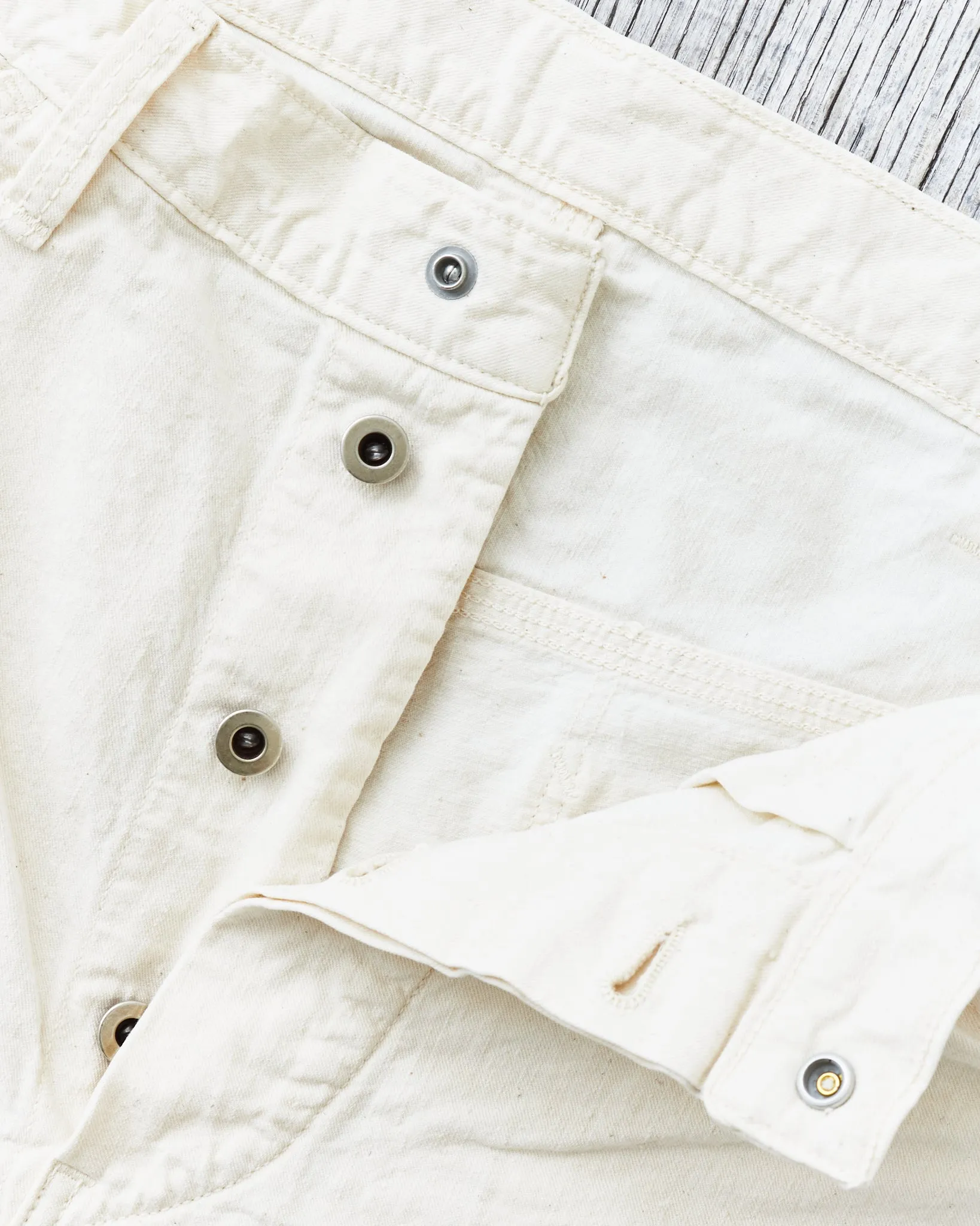 OrSlow Painter Pants Kinari Denim Ecru