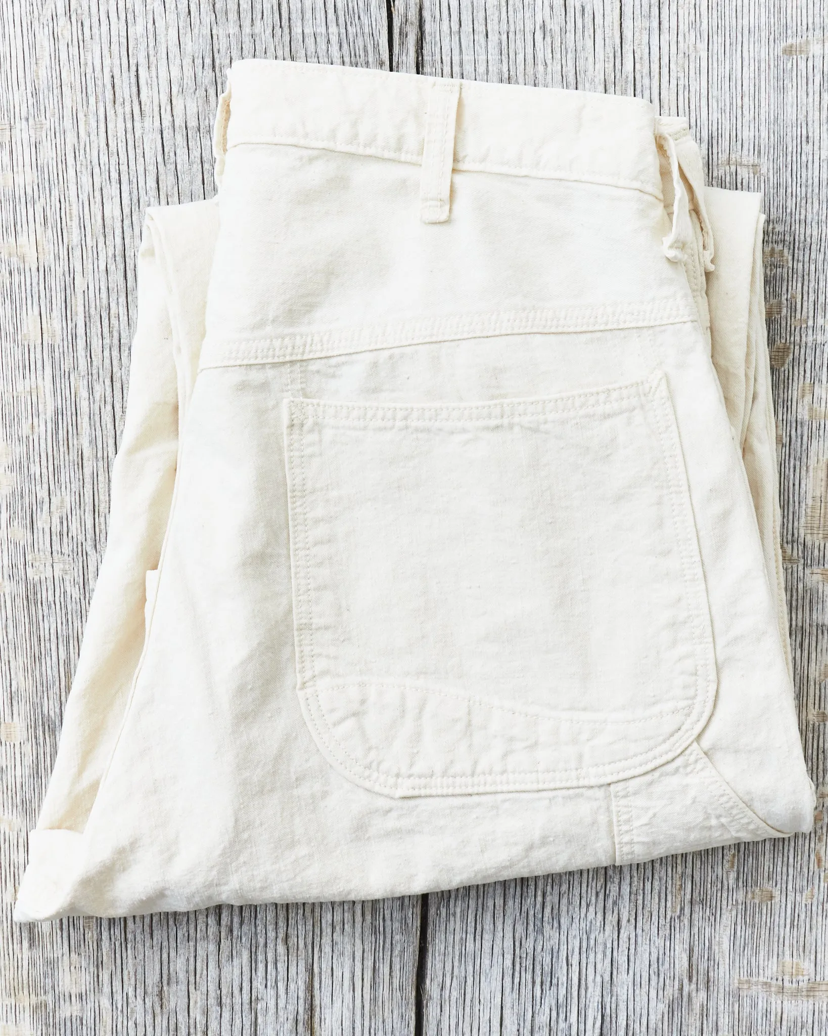 OrSlow Painter Pants Kinari Denim Ecru