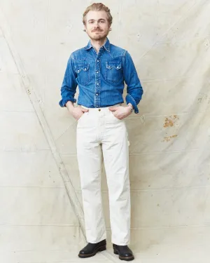 OrSlow Painter Pants Kinari Denim Ecru