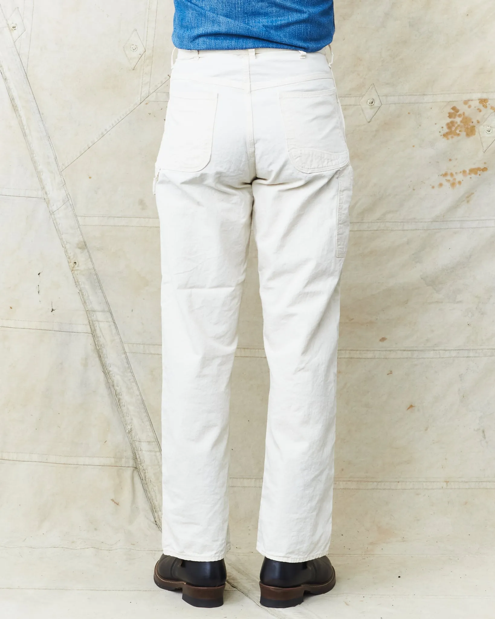 OrSlow Painter Pants Kinari Denim Ecru