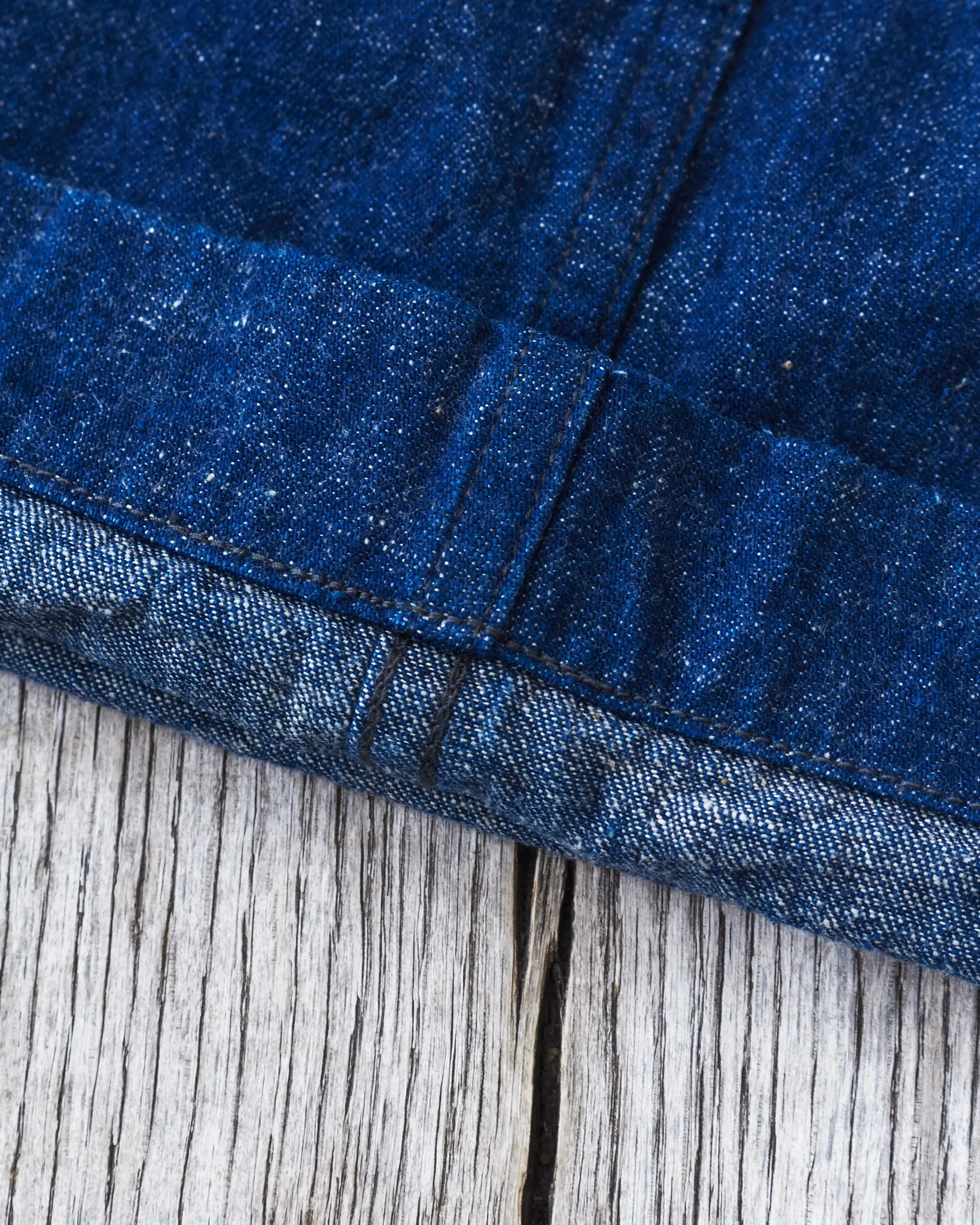 OrSlow Piped Straight Denim Pants